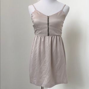 Pretty Grey skater style Dress. Size XS